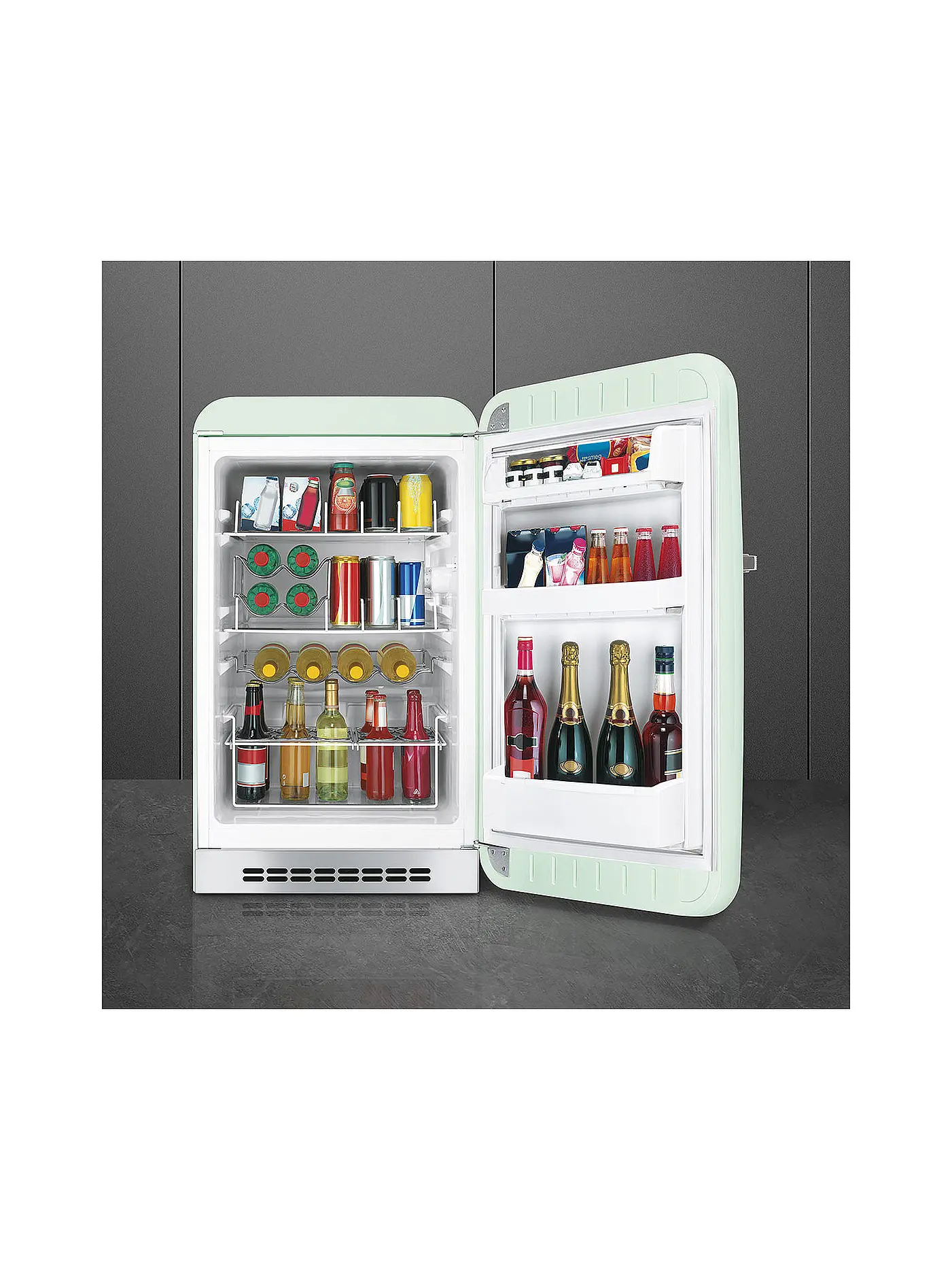 SMEG | Happy Home Bar 50s Retro Style  Creme FAB10HRCR5 | hellgrün
